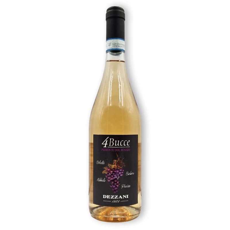 Vin roze sec, 4 Bucce Piemonte Doc Rosato