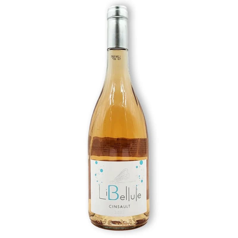 Vin roze sec, Rose de Bessan Cinsault Libelule